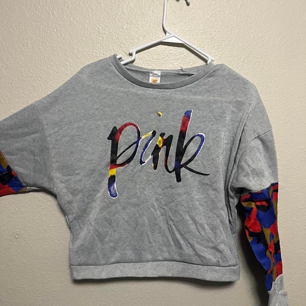 Paris-pink Women's multi Sweatshirt